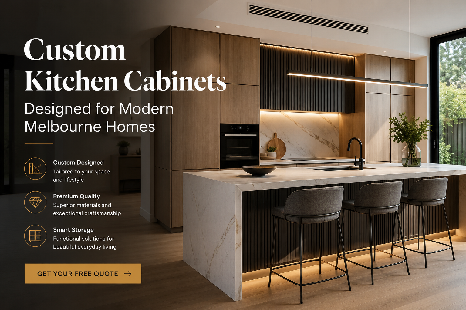 Custom Kitchen Cabinets